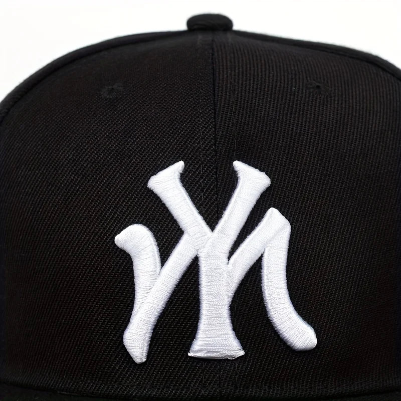 MY Letter Embroidery Baseball Cap Hip Hop Outdoor Snapback Caps