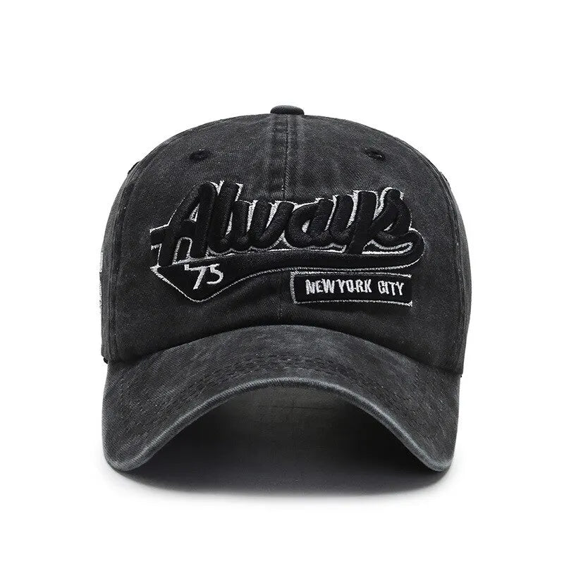 Fashion Outdoor Sports Cotton Baseball Cap For Women Men