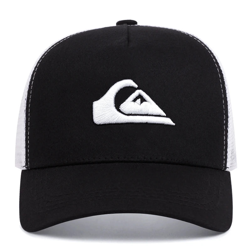 Simple Symbol Triangle Surfing Embroidery Outdoors Baseball Cap