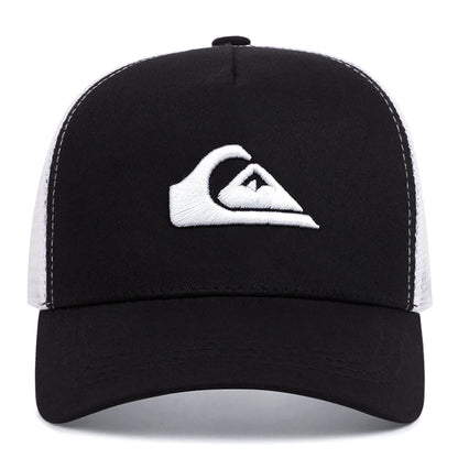 Simple Symbol Triangle Surfing Embroidery Outdoors Baseball Cap