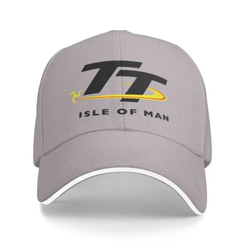 Isle of Man TT Races Motorcycle Print Baseball Cap