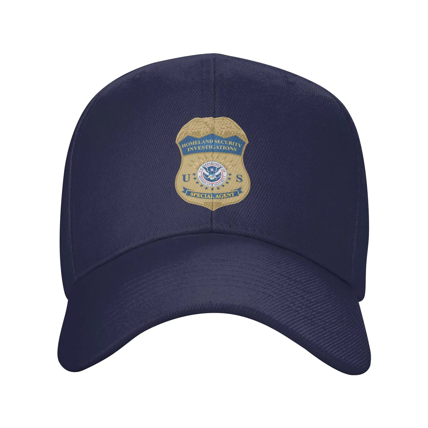ICE Immigration Logo And Customs Enforcement Sun Baseball Cap For Men