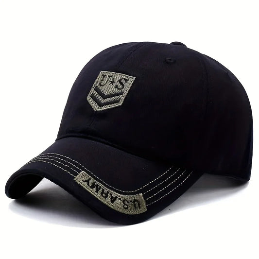 Outdoor Men's Camouflage Hat Trendy Embroidered Baseball Cap
