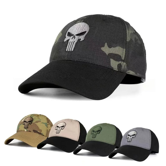 Skull Tactical Military Airsoft Cap Baseball Caps
