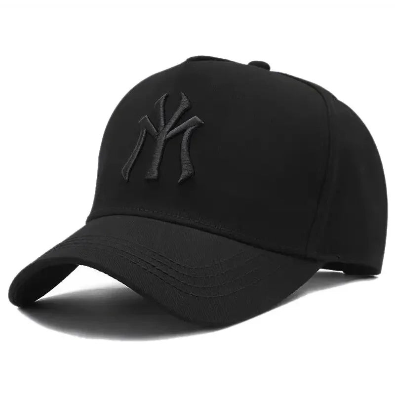 Unisex MY Letter Embroidery Snapback Baseball Caps Spring and Autumn Outdoor