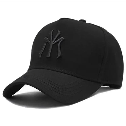 Unisex MY Letter Embroidery Snapback Baseball Caps Spring and Autumn Outdoor