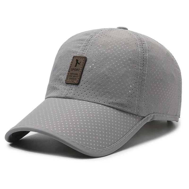 New Quick-Drying Men Mesh Baseball Caps