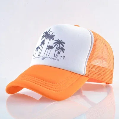 Snapback Mesh Baseball Cap Summer Outdoor Sport Hats