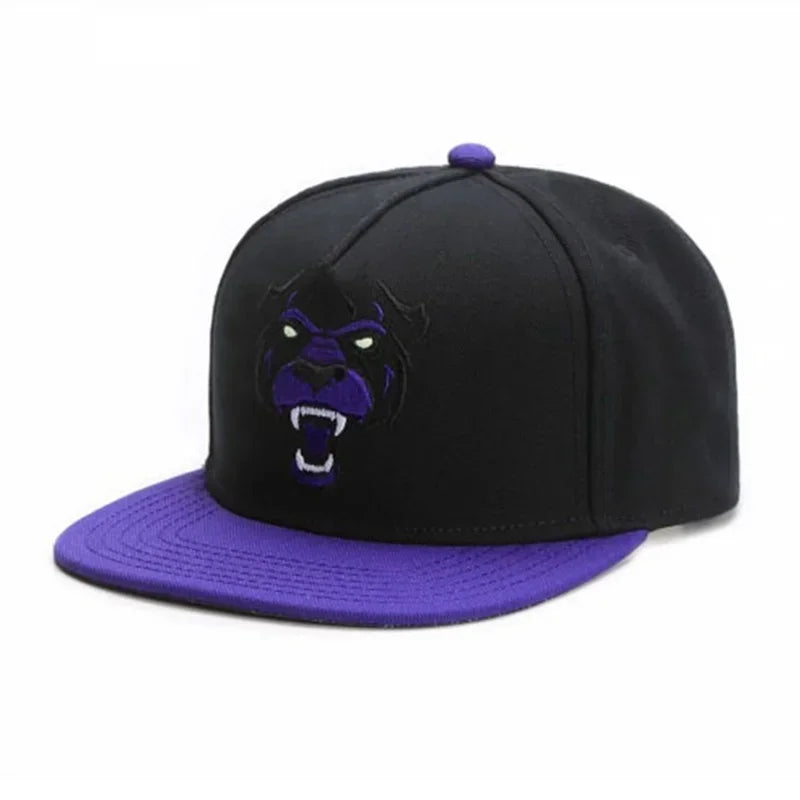 Fashion Luxury Cool Baseball Caps Black Snapback Cap