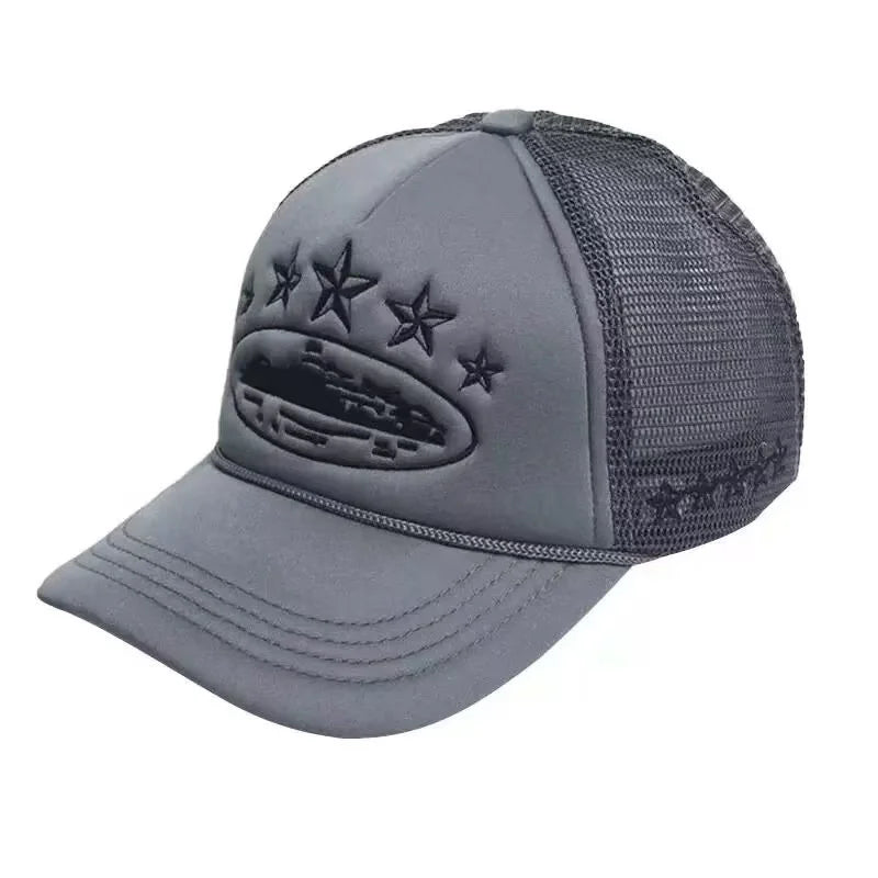Fashionable Embroidered Baseball Hat Five Star Color