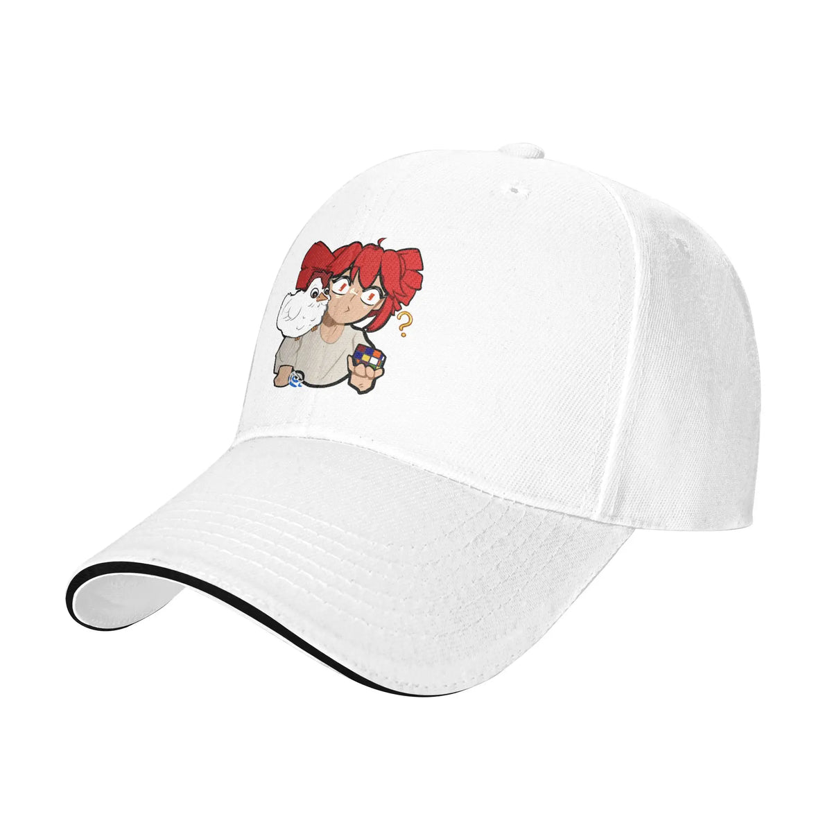 Kasane Teto Chicken Rubik Cube Baseball Cap