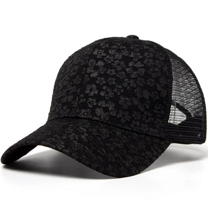 CNTANG New Print Mesh Caps Fashion Women Baseball Cap