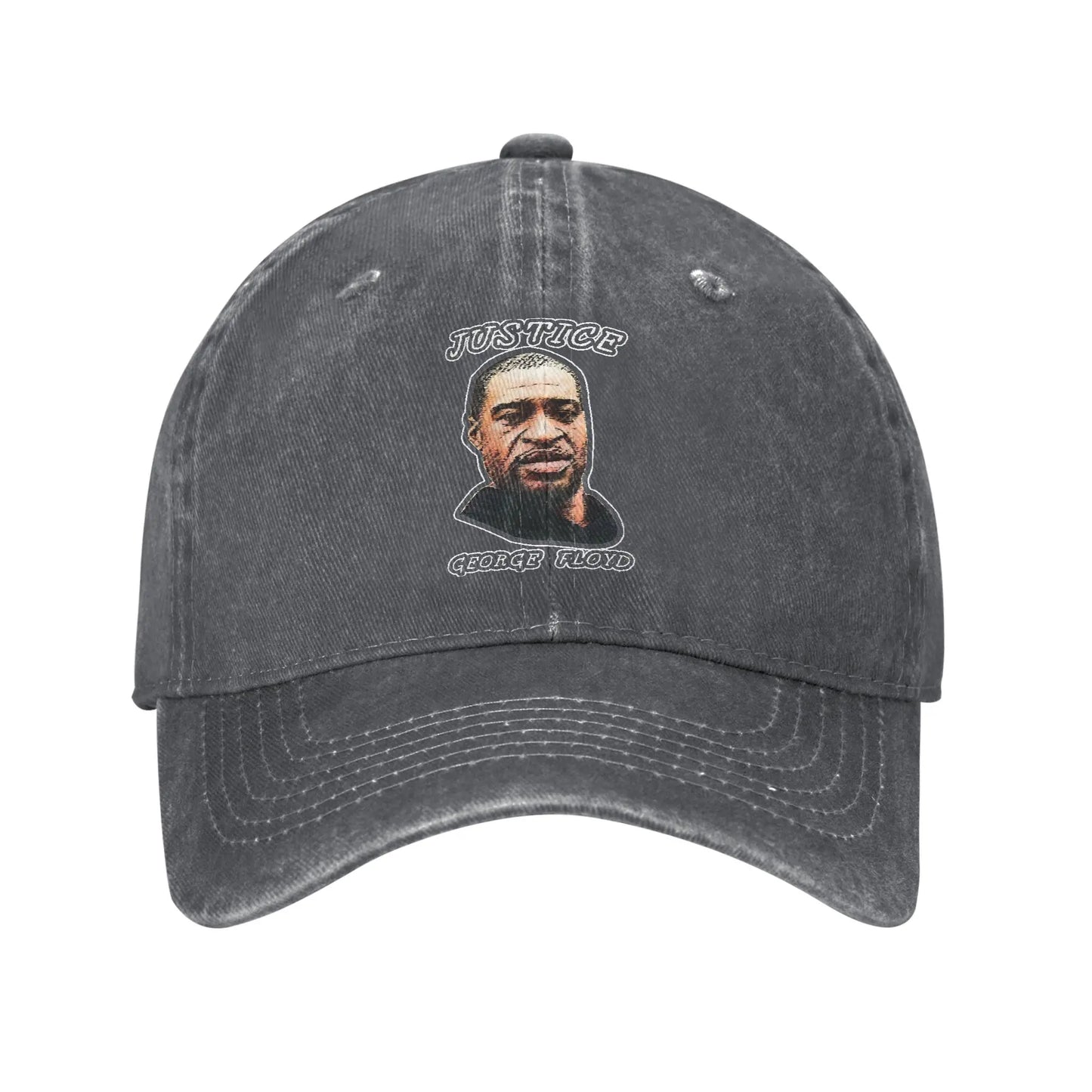 Justice For George Floyd  Sun Baseball Cap