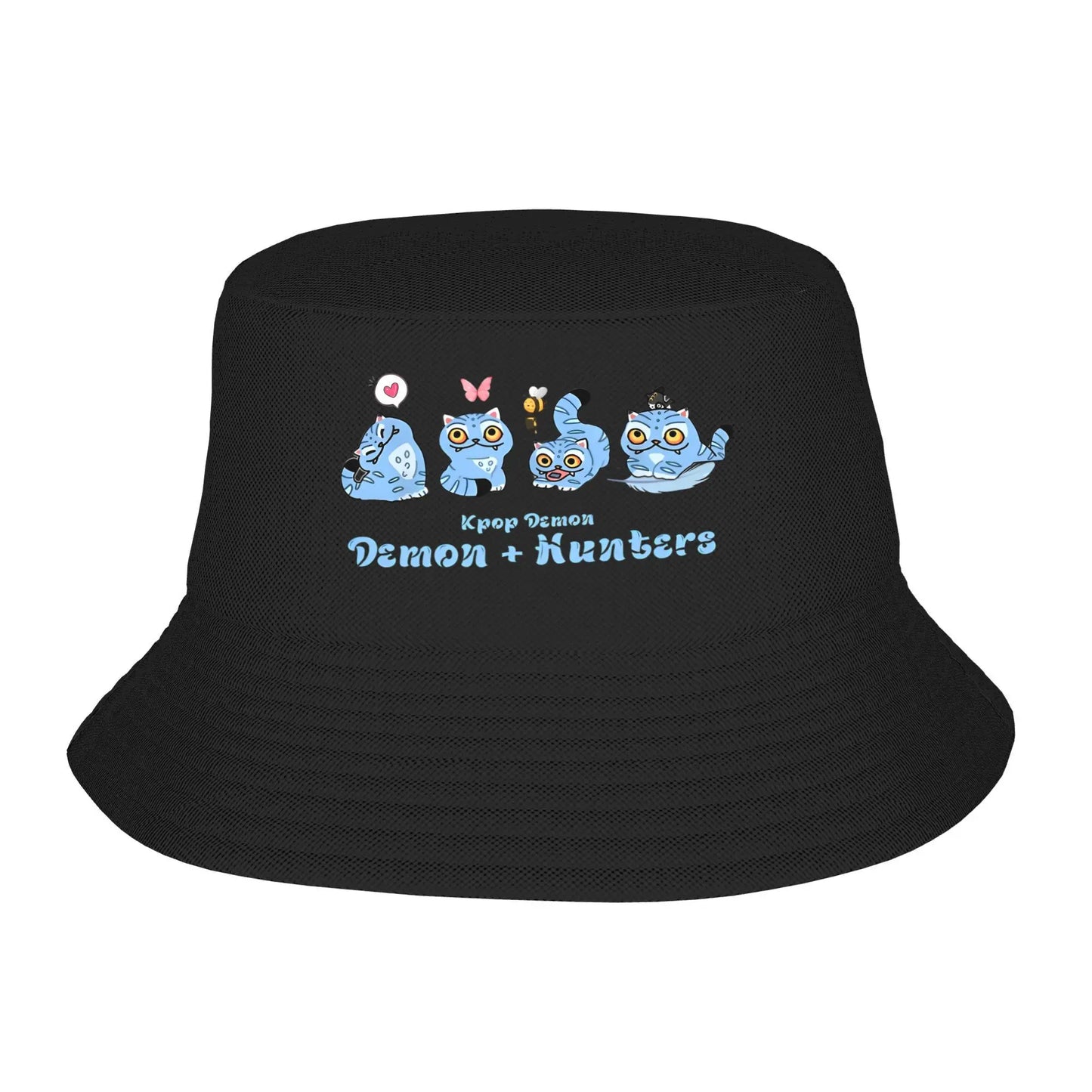 Men Women Huntrix  Animation Band  Bucket Hat Foldable Fisherman Hats