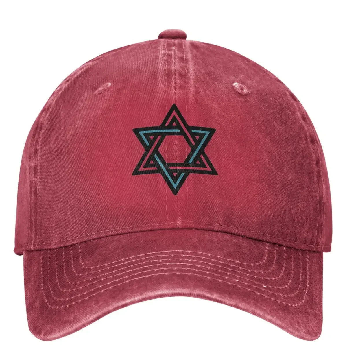 Star Of David Denim Baseball Cap Judaism Hunting Camping Hip Hop Hats