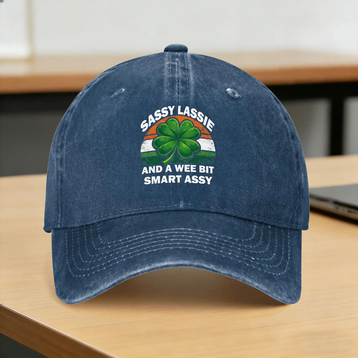 St Patricks Day Sassy Lassie Baseball Cap