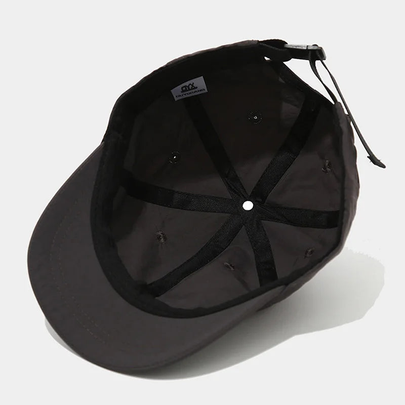 Retro Quick-Dry Summer Short-Brim Baseball Cap