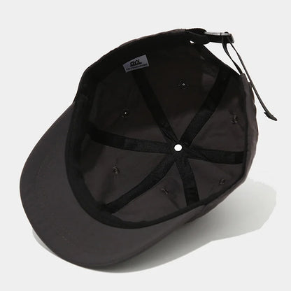 Retro Quick-Dry Summer Short-Brim Baseball Cap