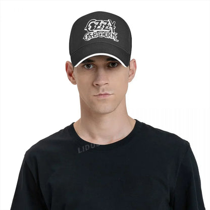New Ozzy Osbourne Baseball Cap Fashion Cool Unisex Ozzy Punk Rock Band