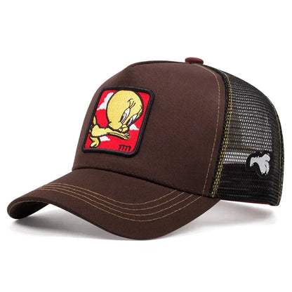 New Brand Anime BUNNY TAZ DUCK Cotton Baseball Cap