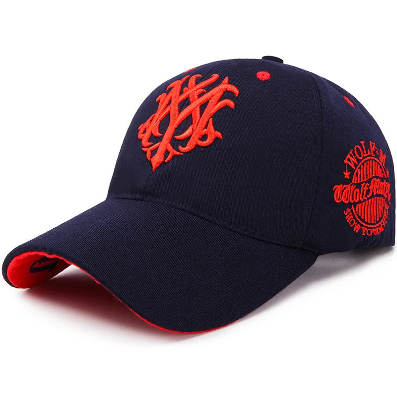 Totem Embroidered Baseball Cap Fashion Men Women Caps