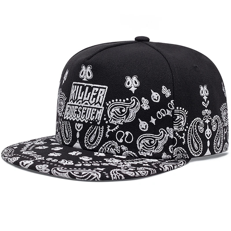 New West Coast Cashew Flower Street Hip Hop Hat Snapback Hat