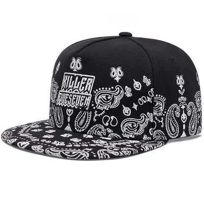 New West Coast Cashew Flower Street Hip Hop Hat Snapback Hat