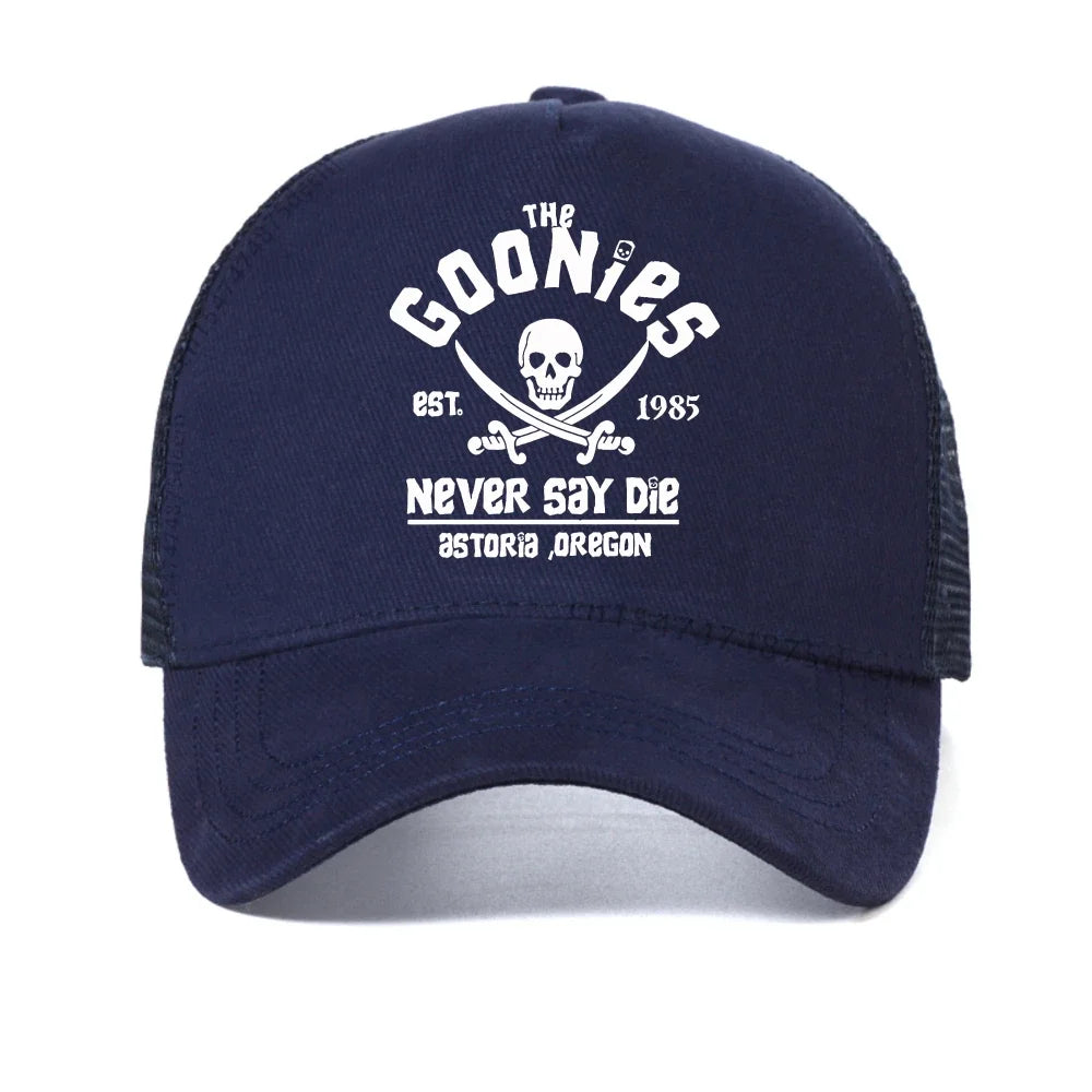 The Goonies Est 1985 Never Say Die Men's Baseball Cap
