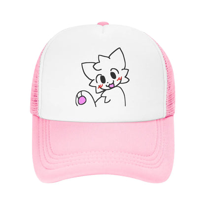 Boykisser Happy Paw Adjustable Mesh Baseball Hat