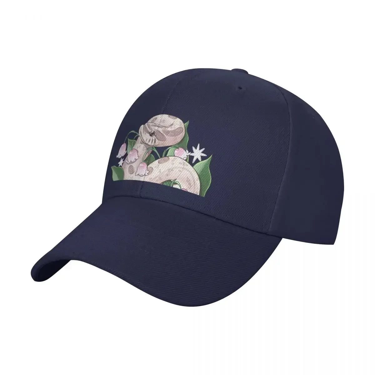2026 Lavender Hognose Snake with Lily of the Valley Baseball Cap