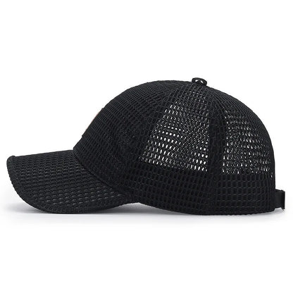 Fashion Breathable Baseball Cap Fishing Golf Sun Hat For Women & Men