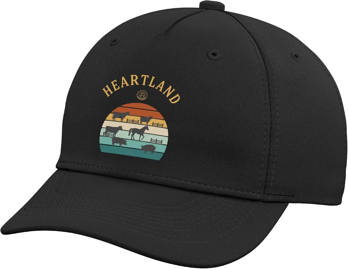 Heartland Farm Animals Baseball Cap
