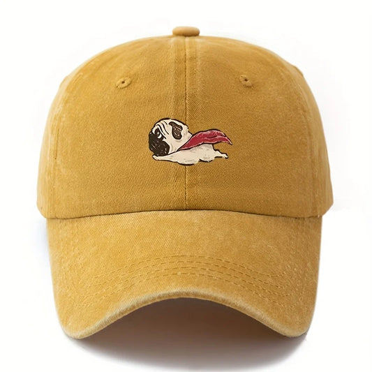 Dog Pattern Printed Baseball Cap For Men And Women