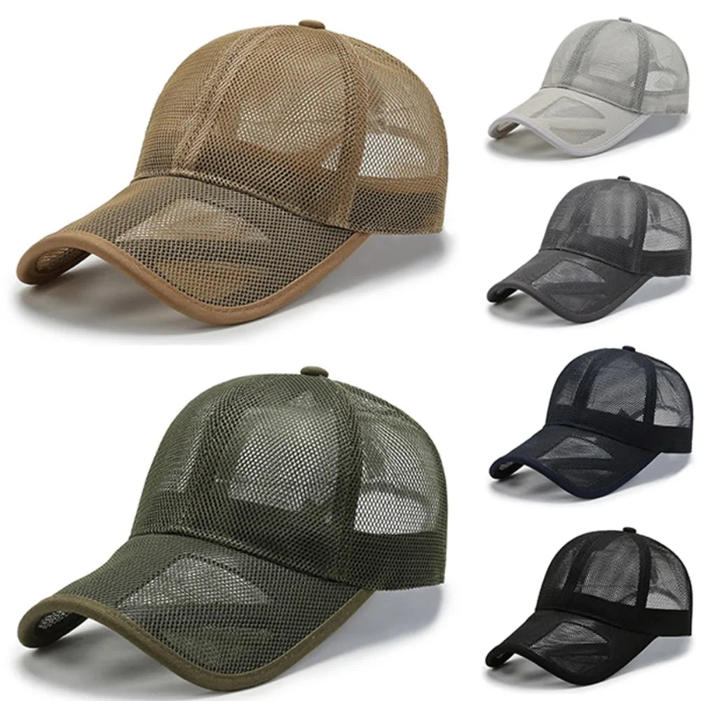Breathable Sun Protection Caps Fashion Men Women