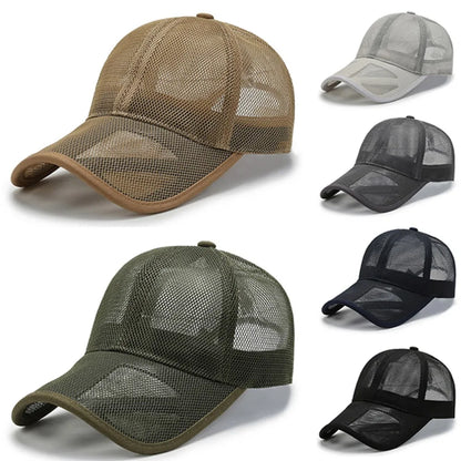 Breathable Sun Protection Caps Fashion Men Women