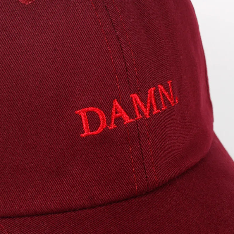 Luxury New Unisex DAMN Embroidery Baseball Caps Man Woman