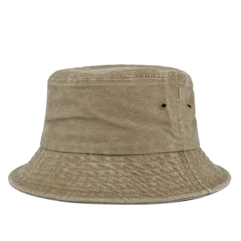 Vintage Washed Style Fisherman Hat Bucket Hats