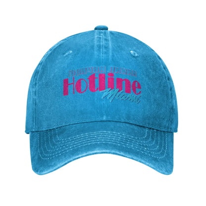 Hotline Miami Trucker Hats Outfits For Men Women Baseball Caps