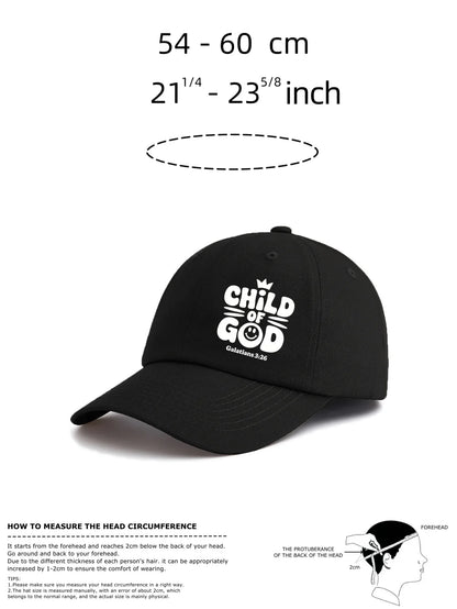 CHILD OF GOD Print Baseball Cap