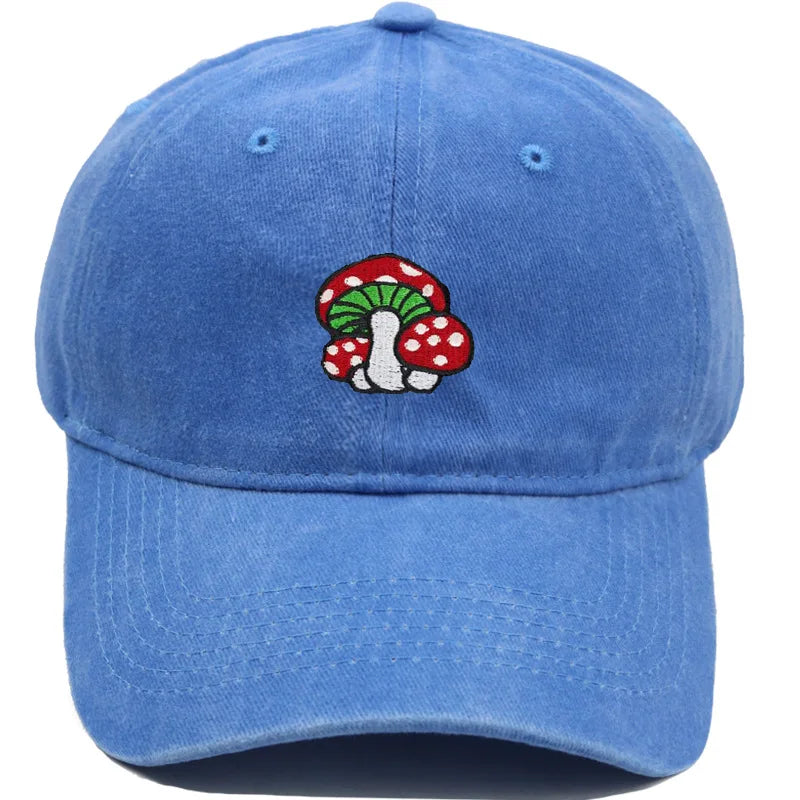 Baseball Cap Cute Red Spotted Mushroom