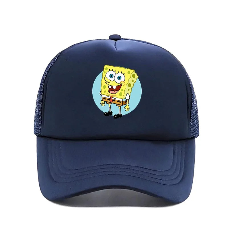 Fashion Cute SpongeBobs Print Baseball Cap