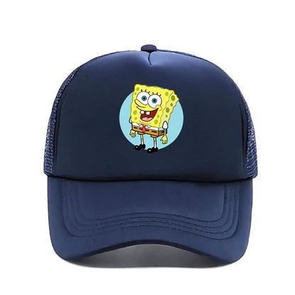 Fashion Cute SpongeBobs Print Baseball Cap