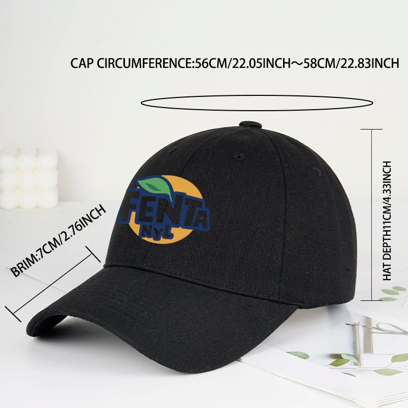 "FENTA NYL" Parody Print Baseball Cap