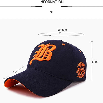 Summer Cotton Hat Embroidery Snapback Hip-Hop Cap Baseball Cap