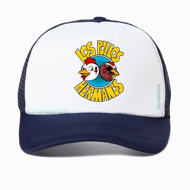 Los Pollos Hermanos Funny Breaking Bad Mesh Baseball Cap