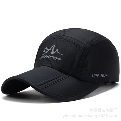 Mens Waterproof Golf Baseball Cap Windproof Breathable UPF50+