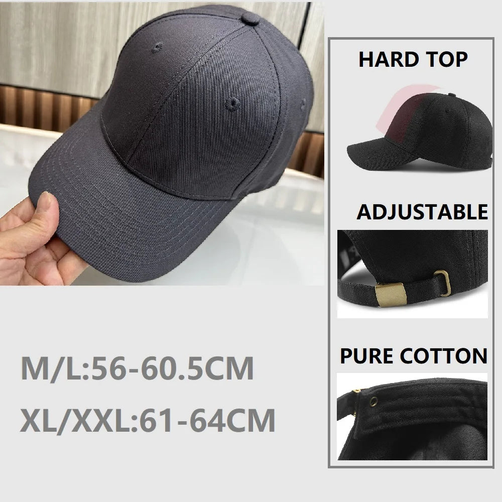 Big Head Plus Size Summer Mesh Baseball Cap