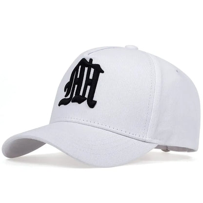 Fashion Gothic Letter M Embroidery Baseball Caps