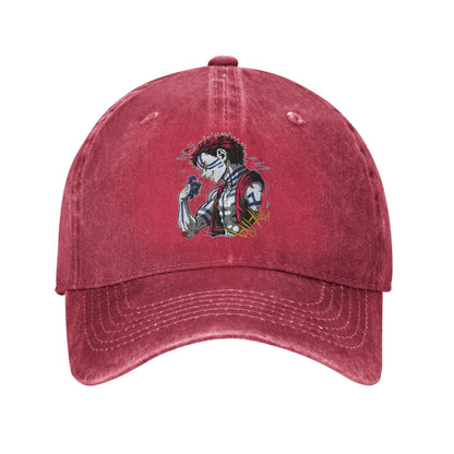 Summer Cap Sun Visor Upper Moon 3 Akaza Hip Hop Caps Demon Slayer Baseball Hat