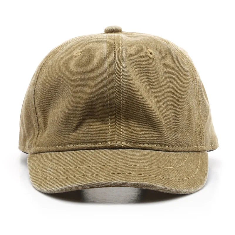 Four Seasons Fashion Short Brim Cotton Baseball Caps